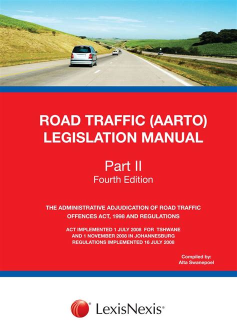 Road Traffic Manual Part 2 4th Edition Lexisnexis Sa