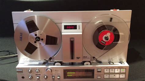 Akai Gx 77 Reel To Reel Tape Recorder Demo Youtube