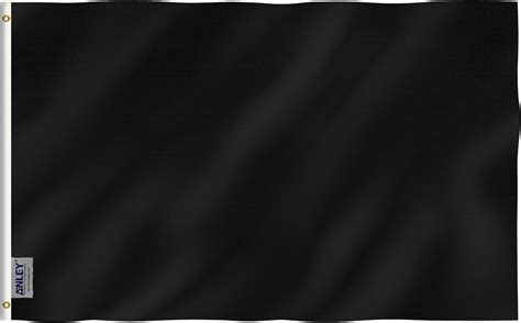 Buy Anley Fly Breeze 3x5 Foot Solid Black Flag Vivid Color And Fade