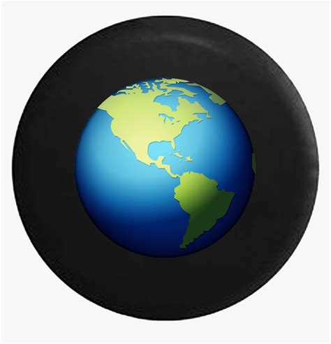 Text Emoji Earth Globe Earth Hd Png Download Kindpng