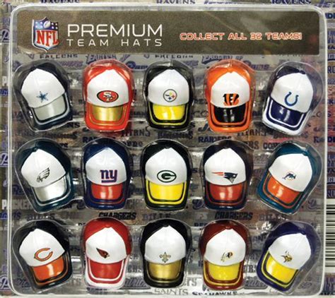 Nfl Premium Football Caps Vending Capsules