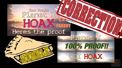 Planet X Cgi Fakery Correction Youtube