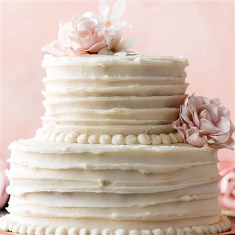 Simple Homemade Wedding Cake Recipe Food Fam Recipes