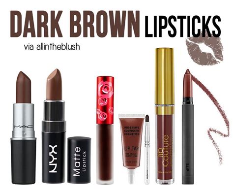 Best Brown Lipsticks Best Brown Lipstick Cute Lipstick Dark Lipstick
