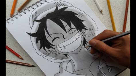 Cómo Dibujar A Luffy De One Piece Paso A Paso Muy Fácil 2021 Dibuja