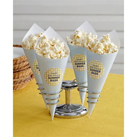 Serve Up These Cute Diy Popcorn Cones At Your Next Summer Party