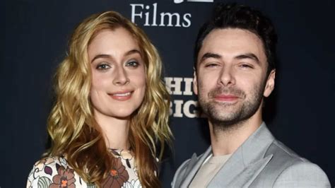 Aidan Turner And Caitlin Fitzgerald Spark Split Rumors Everything To
