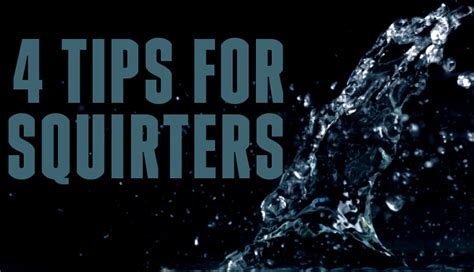 4 Tips For Squirters Tired Of Sleeping In The Wet Spot Godemiche