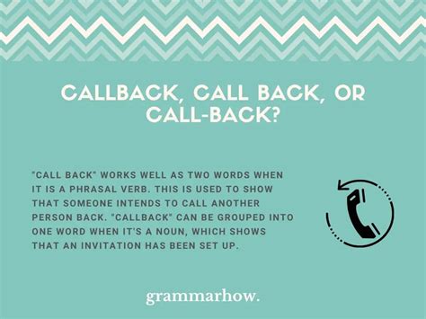 Callback Call Back Or Call Back Helpful Examples