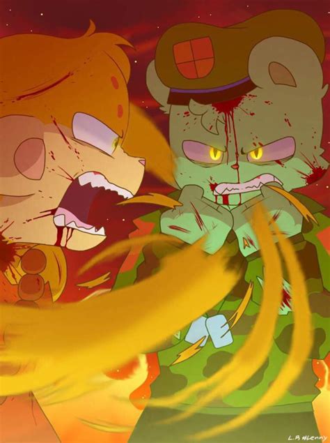 F Vs That Monkey 0 Re Upload Happy Tree Friends Amino