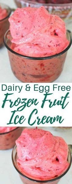 Frozen Fruit Ice Cream This 5 Min Ice Cream Is Dairy Free And Egg