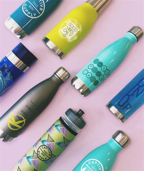 Fully Custom Water Bottles Designed Exactly How You Want Them Best