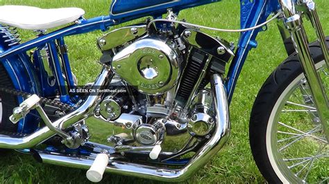 1973 Harley Davidson Ironhead Sportster Bobber Chopper Metalflake Kandy