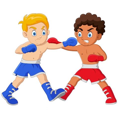 Boxing Cartoons Animation