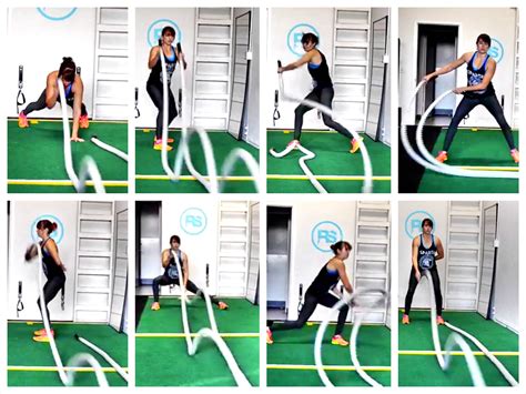 Battling Ropes Exercises Redefining Strength Battle Rope Workout