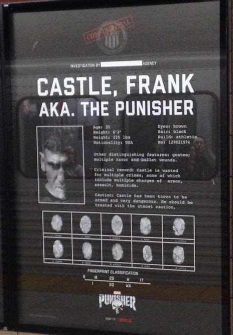 Great Ad Placement For The Punisher Aka Castle Frank At Castle Frank