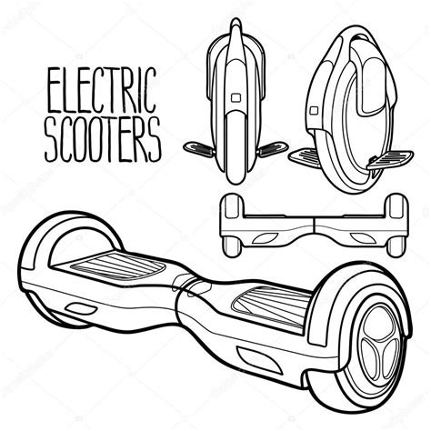 Segway Hoverboard Coloring Coloring Pages Coloring Pages