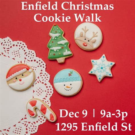 Dec 9 Enfield Christmas Cookie Walk Enfield Ct Patch