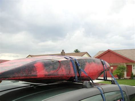 How To Strap A Kayak To A Roof Rack