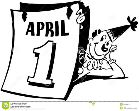 April fool's day interactive exercise for elementary. April Fools Clown stock vector. Image of april, occasions ...