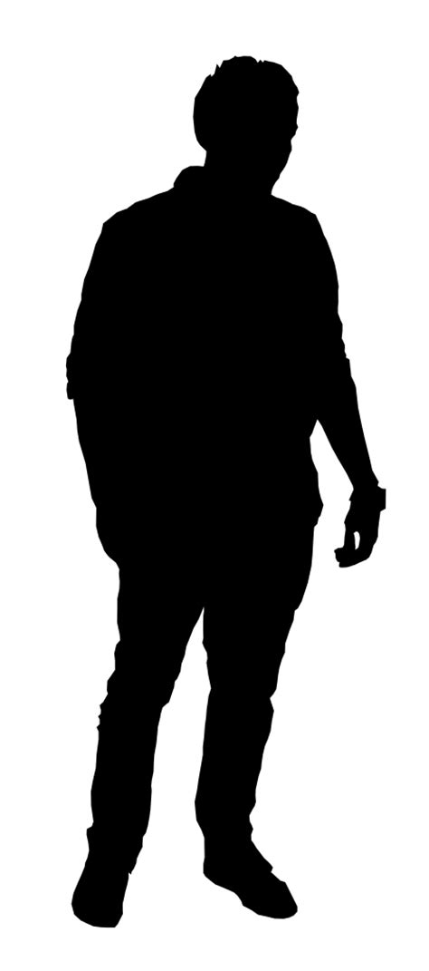 Man Silhouette Png Clipart Best