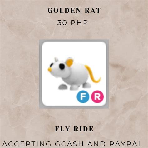 Adopt Me Pets Golden Rat On Carousell