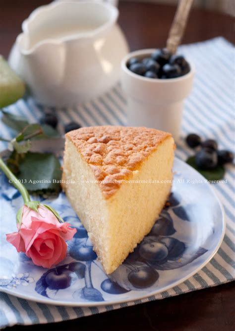 Torta Al Latte Caldo Hot Milk Sponge Cake Pane Burro E Marmellata