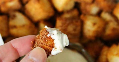Air Fryer Angel Food Cake Churro Bites Recipe Samsung Food