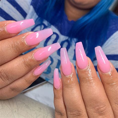 Updated 40 Bubbly Pink Acrylic Nails For 2020 August 2020