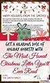 The Most Honest Christmas Letter You'll Ever Read | Reading humor ...