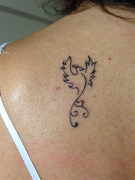 Small Phoenix Tattoo Tatuaje De Fenix Fenix Phoenix