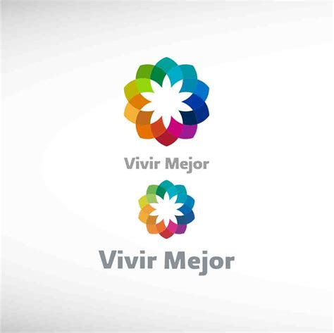 Vivir Mejor Cuadro Vector Logo