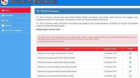 Ada beberapa syarat yang harus kamu ketahui sebelum mendaftarkan diri mengikuti utul ugm, berikut ini syaratnya. LOWONGAN KERJA PT Pelni Persero, Jenjang SMA, SMA, D3 dan S1, Ini Syarat dan Link Pendaftaran ...