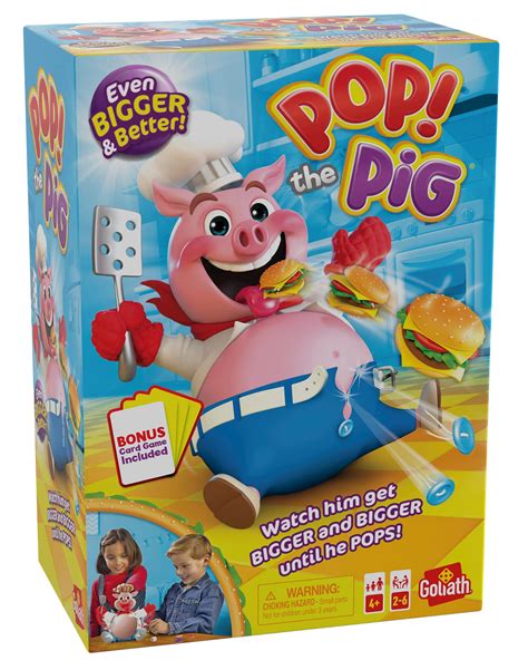 Pop The Pig Bigger And Better Wgreedy Granny Old Maid Card Game By