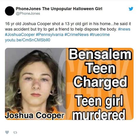 Who Is Joshua Cooper What Did He Do Pennsylvania Teen Charged After