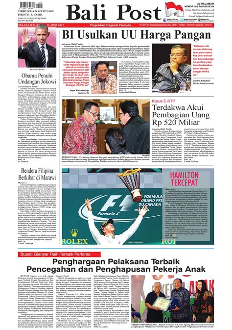 Edisi Juni Balipost Com By E Paper Kmb Issuu