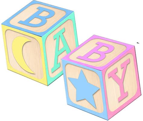 Adorable Baby Blocks Cliparts Create Playful And Creative Designs For