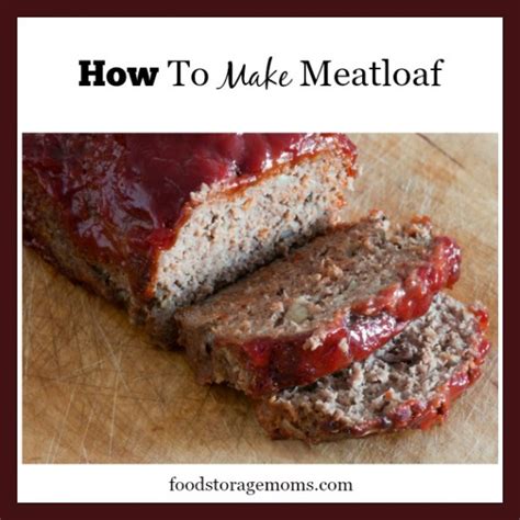During the great depression, it was a way for families to stretch their but always cook to the final internal temperature never by time alone since there are variables. How To Make Meatloaf-You'll Want This RecipeFood Storage Moms