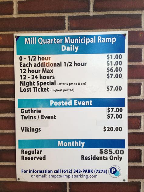 Mill Quarter Municipal Parking Ramp Parking In Minneapolis Parkme