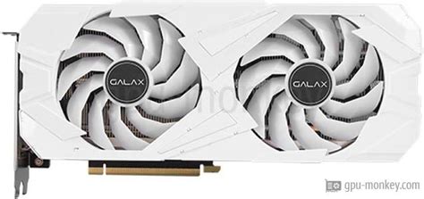 Galax Geforce Rtx 3060 Ex White 1 Click Oc Benchmark And Specs