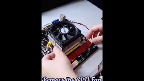 How To Disassemble A System Unit Youtube