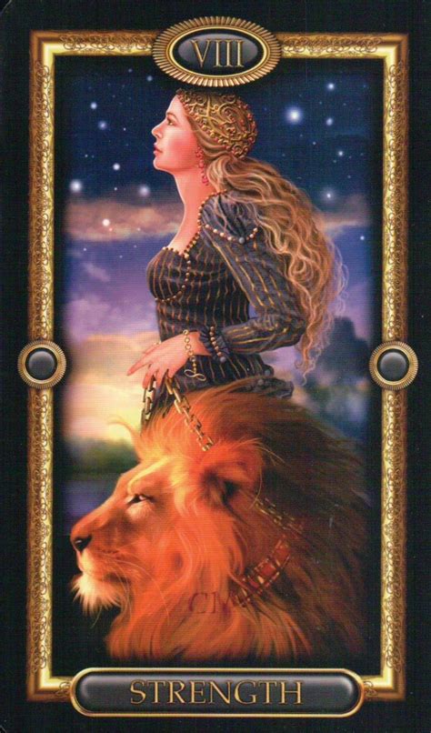 Strength ~ The Gilded Tarot By Ciro Marchetti Strength Tarot Tarot