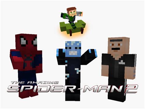 Minecraft Spider Man Skin Minecraft Kit
