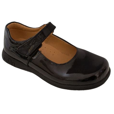 Girls School Shoes Black Size 31 To 37 Lollita School Depot Nz