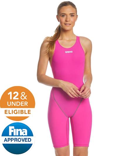 Arena Womens Powerskin St 20 Open Back Tech Suit Swimsuit At