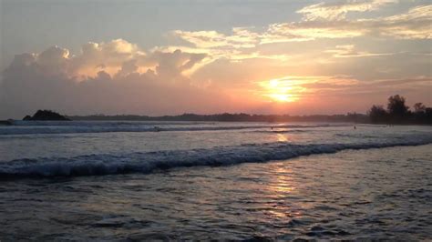 Weligama Bay Sunset Youtube