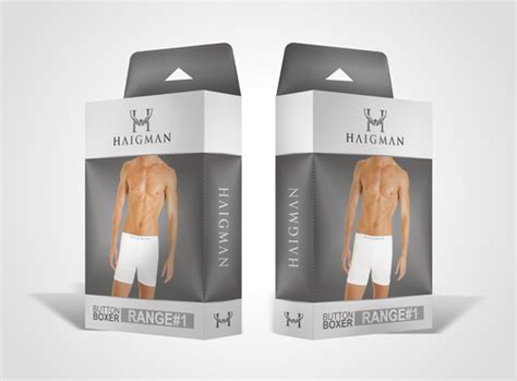 Mens Underwear Packaging By Raffoug