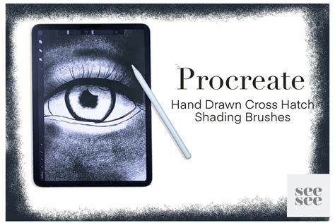 Ad Procreate Cross Hatch Brush Set By See See On Creativemarket