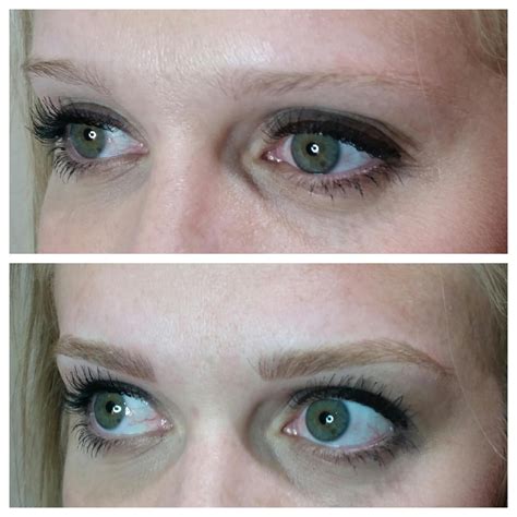 Microblading Eyebrows Before And After Blonde All You Need Infos