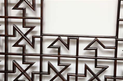 Large Chinese Lattice Panel At 1stdibs